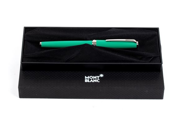 MONTBLANC - Penna roller verde