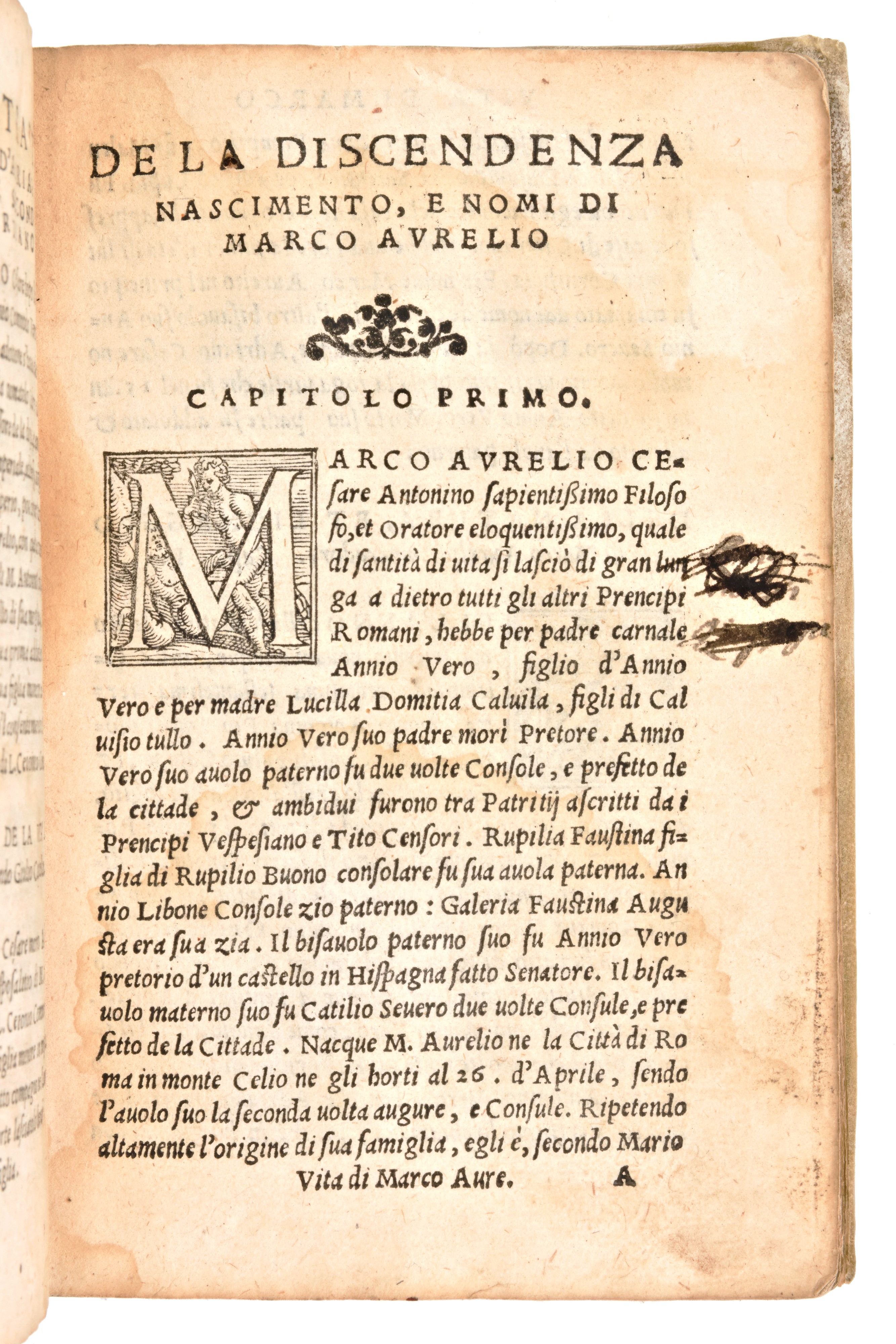 [Roma] de Guevara, Antonio : Vita gesti costumi, discorsi, et lettere di Marco Aurelio imperatore...