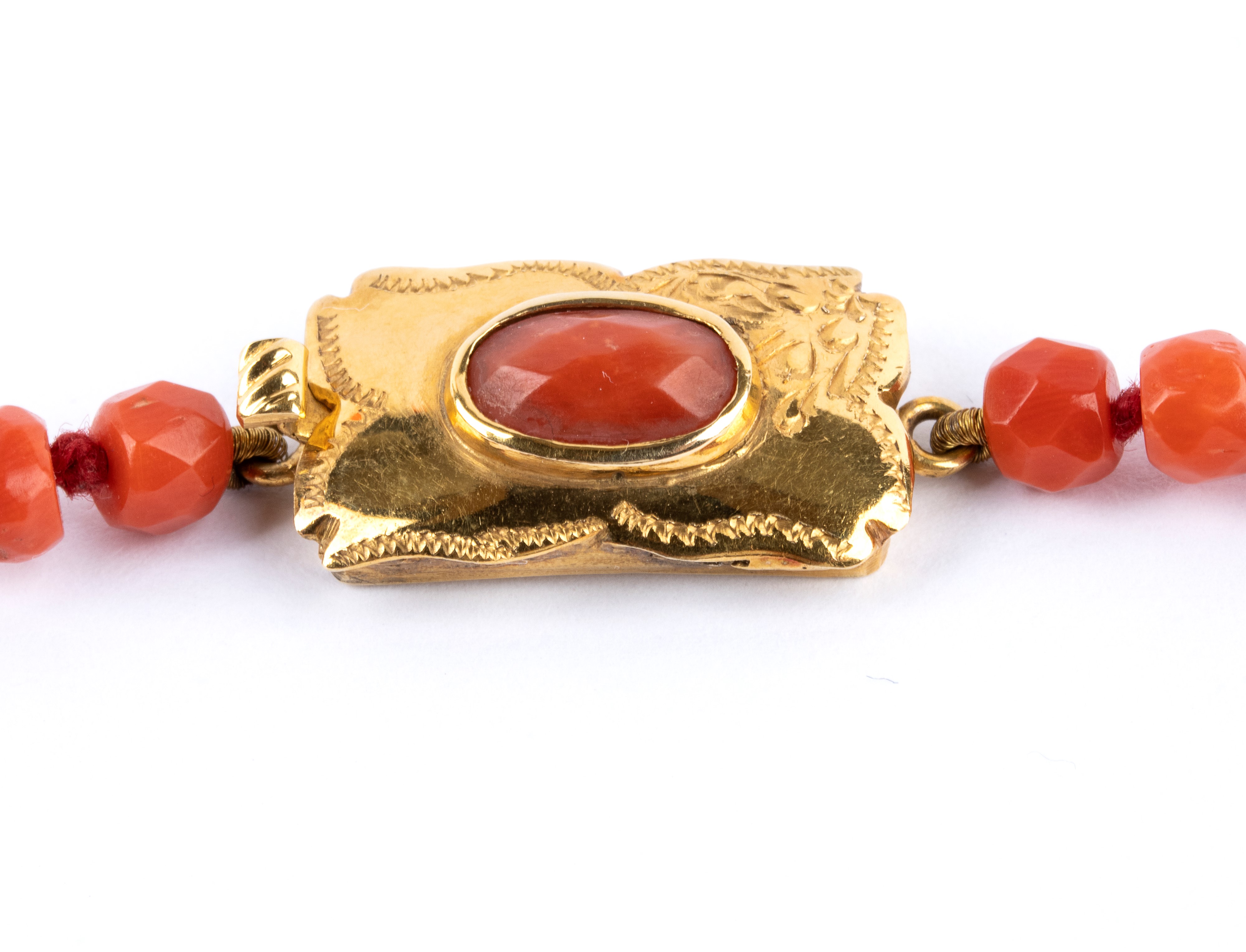 Collana in corallo Mediterraneo