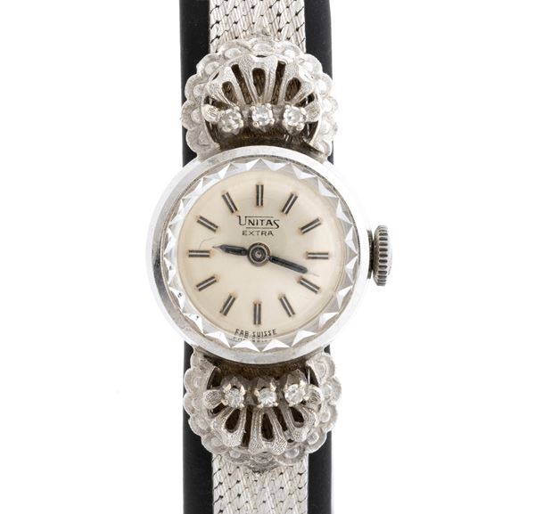 UNITAS - 18K gold Lady wristwatch