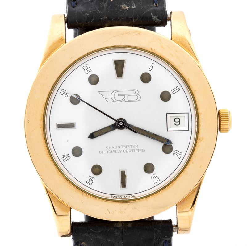 Gianni Bulgari - Orologio da polso “Timeo” in oro giallo 18k con movimento automatico