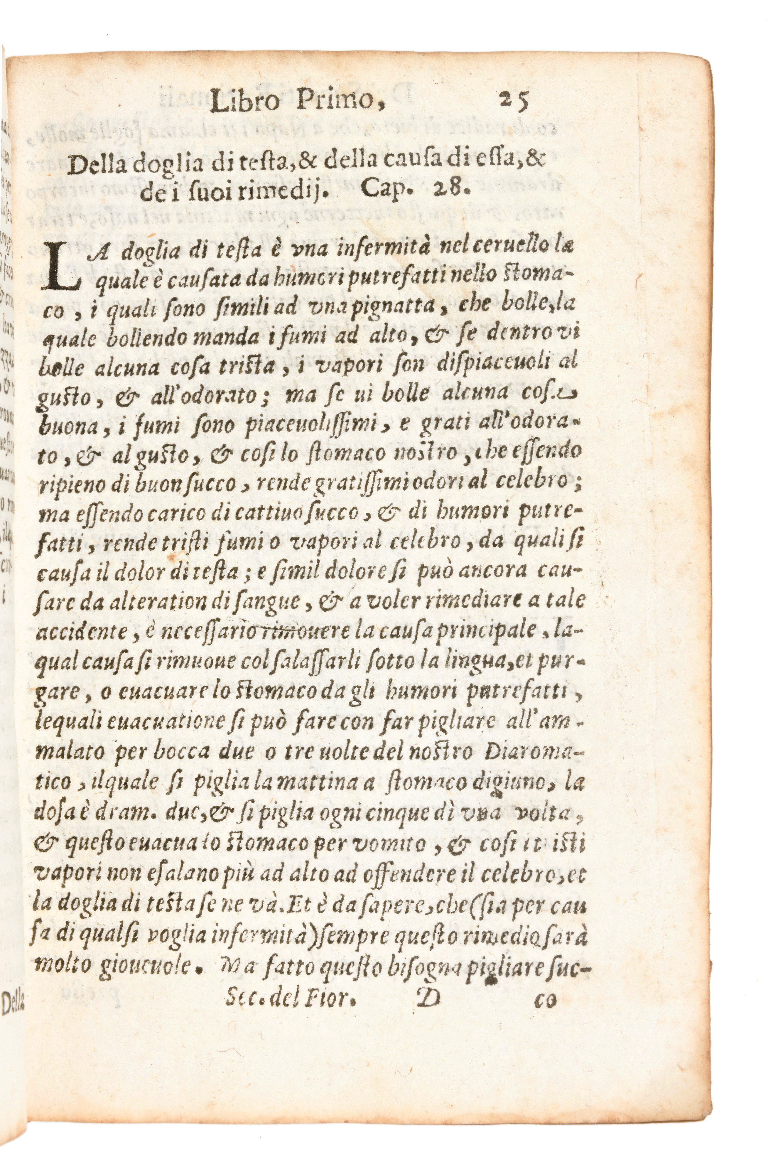 [medicina] Fioravanti, Leonardo : De' Secreti Rationali... Libri Cinque ... con la Tavola di Tutt...