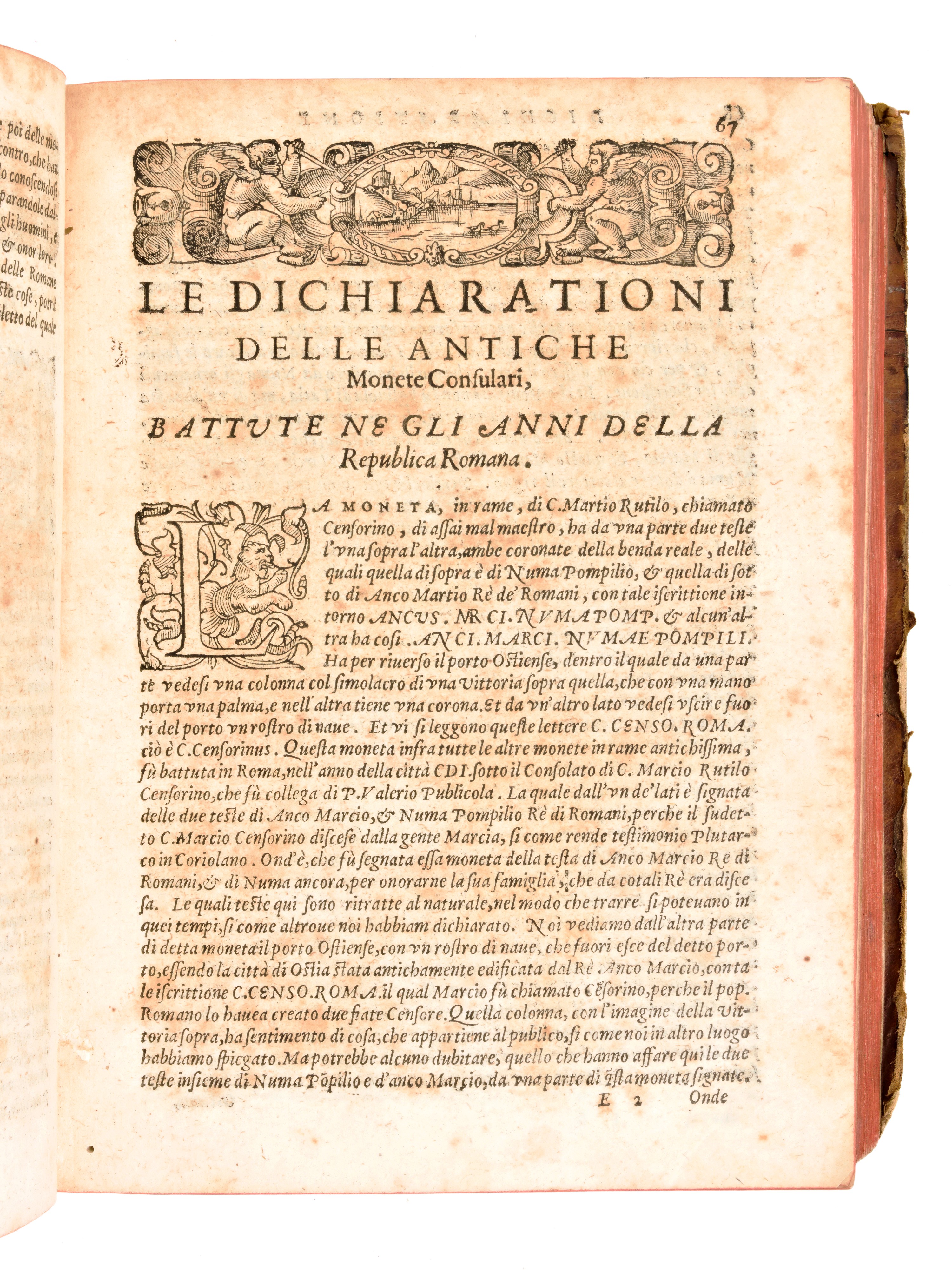 [Numismatica/Roma] Erizzo, Sebastiano : Discorso di M. Sebastiano Erizzo. Sopra le medaglie de gl...