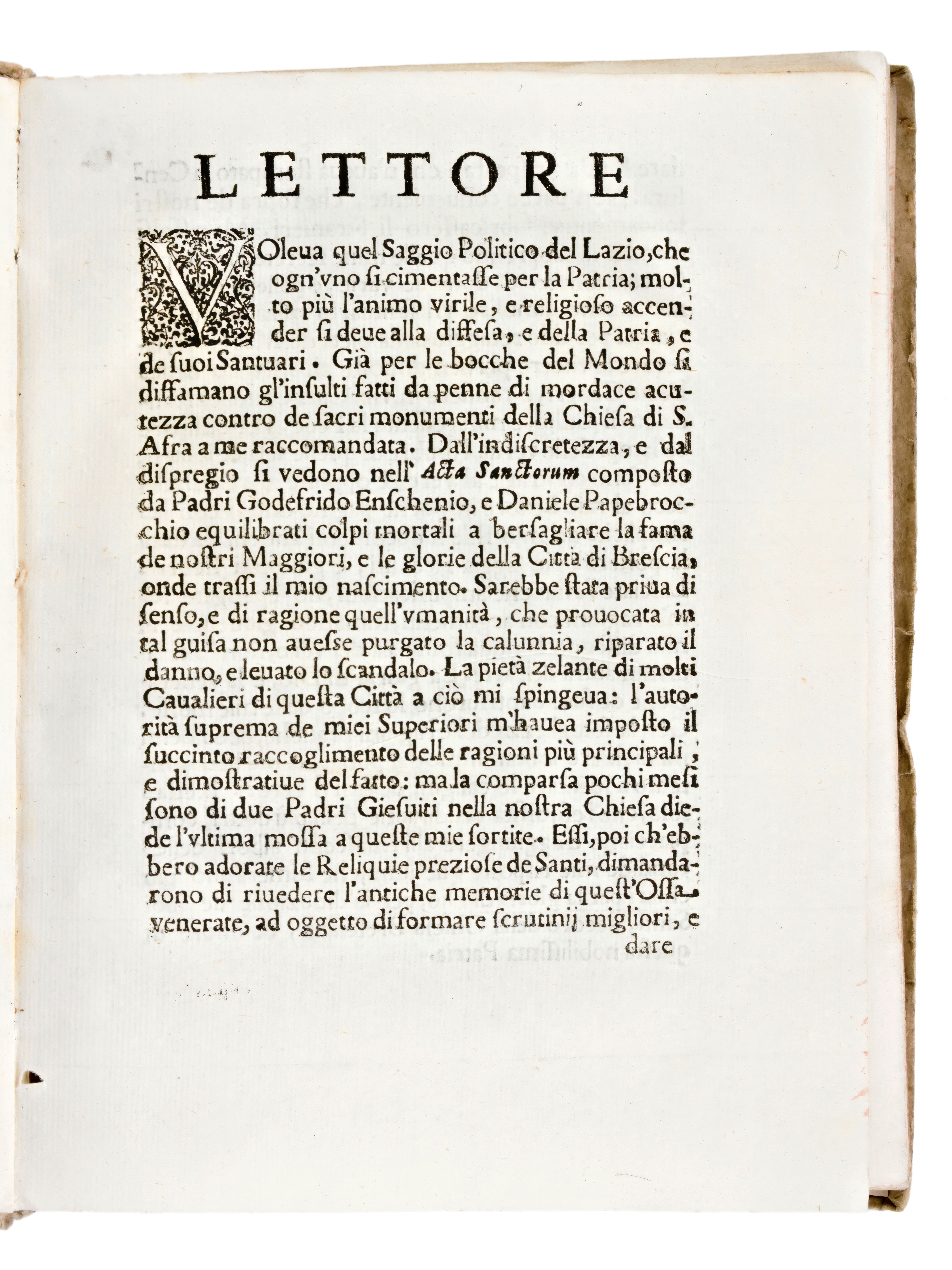 [teologia] Stella, Onorio : Risposta alla Censura De Padri Godefrido Enschenio, e Daniele Papebro...