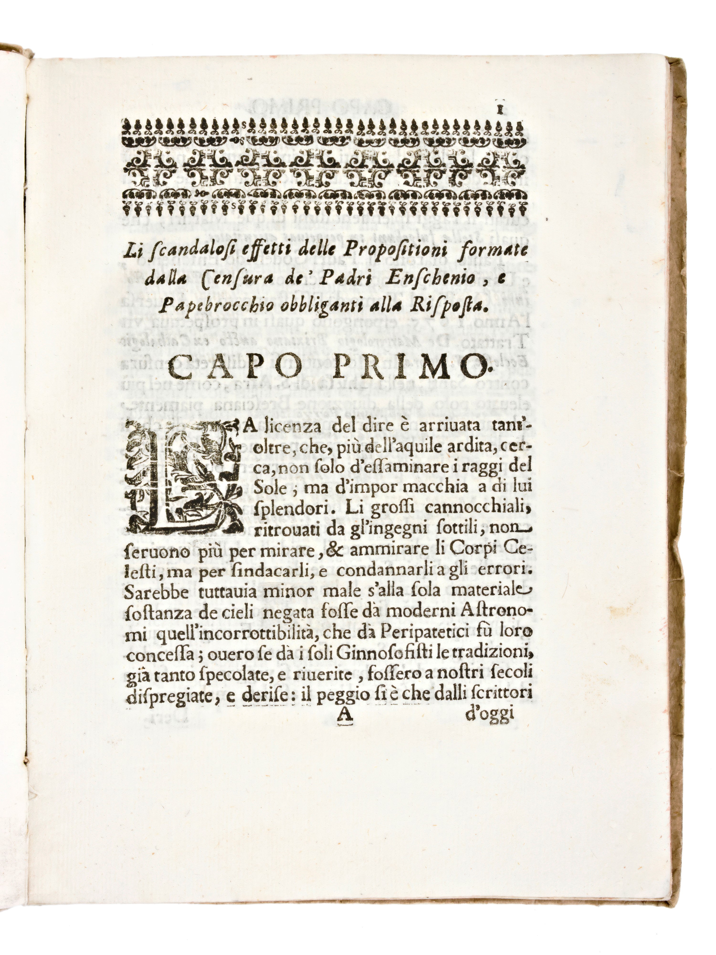 [teologia] Stella, Onorio : Risposta alla Censura De Padri Godefrido Enschenio, e Daniele Papebro...