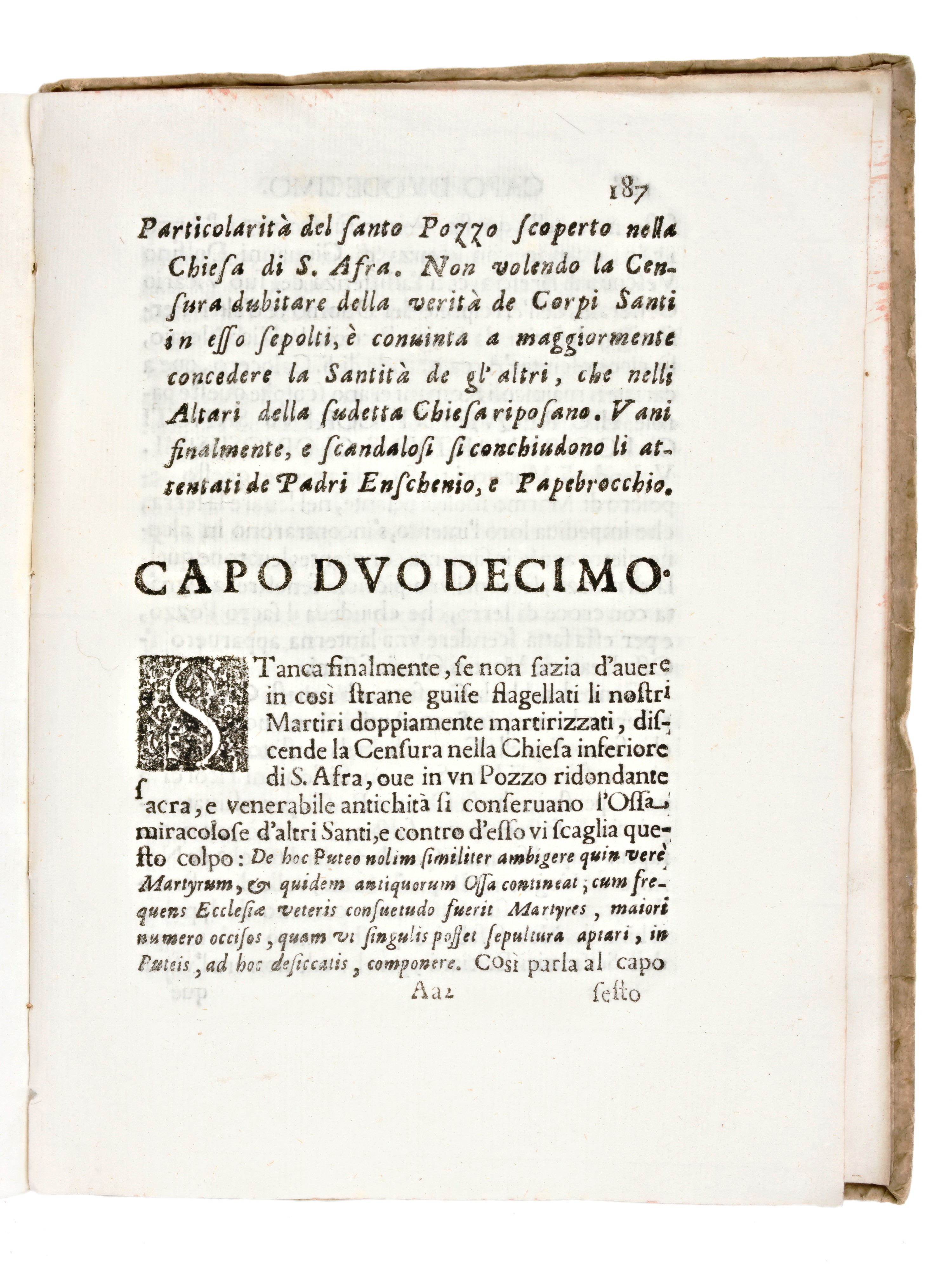 [teologia] Stella, Onorio : Risposta alla Censura De Padri Godefrido Enschenio, e Daniele Papebro...