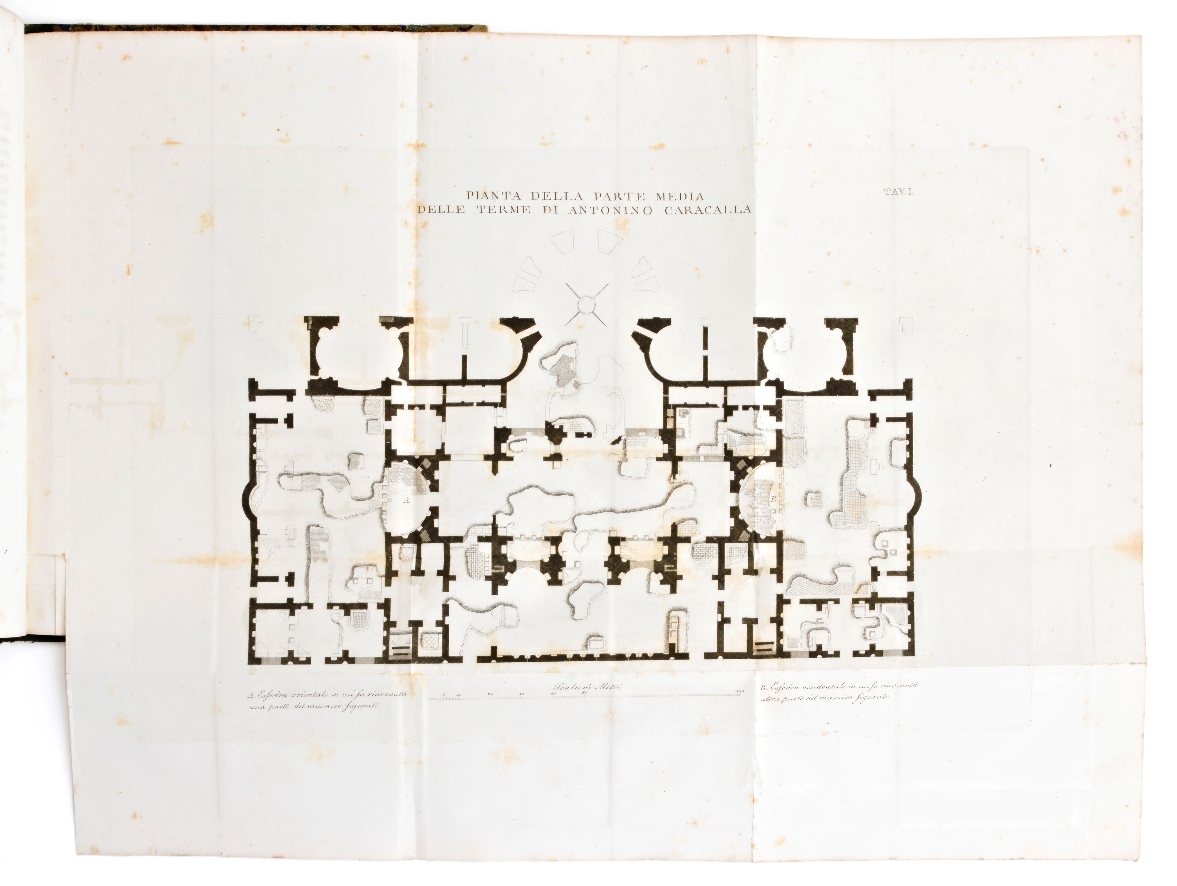 [Archeologia/Roma] Secchi, Giampietro : Il Musaico Antoniniano rappresentante la scuola degli atl...