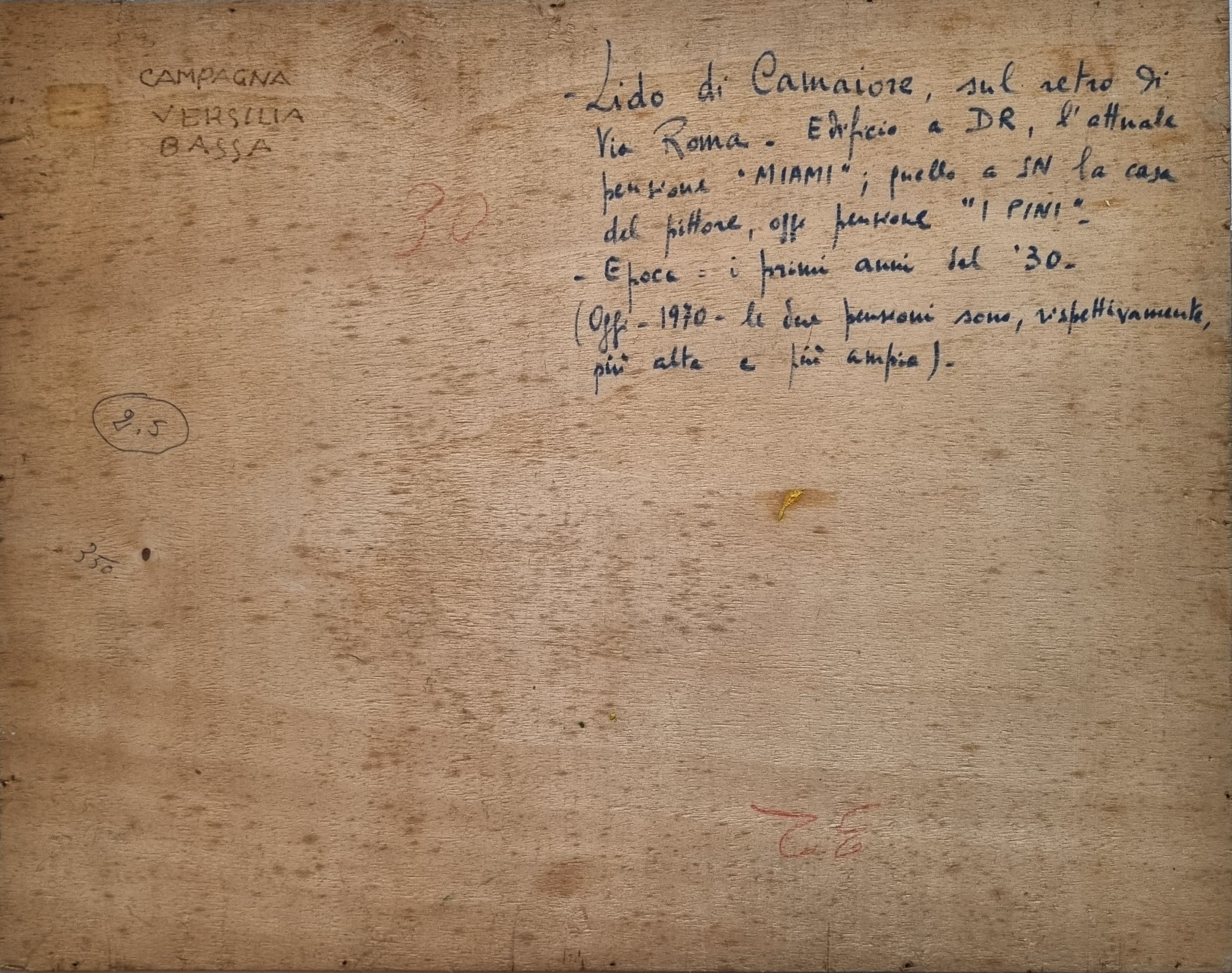 Galileo Chini - Paesaggio di Camaiore
