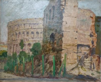 Veduta del Colosseo