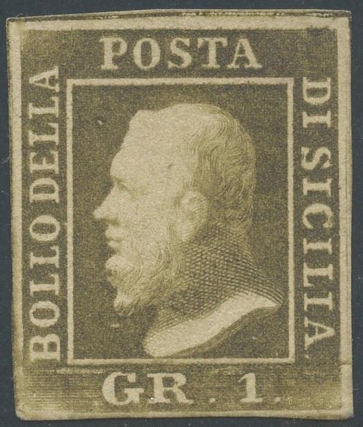 Sicilia - 1 Gr. II Tav. Bruno Oliva, Nuovo.
