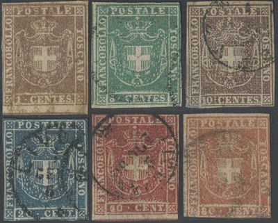 Toscana - Gov. Provvisorio, la Serietta Usata.