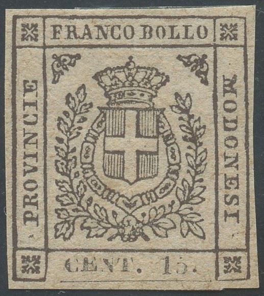 Modena - 15 Cent. Bruno Scuro N.13a