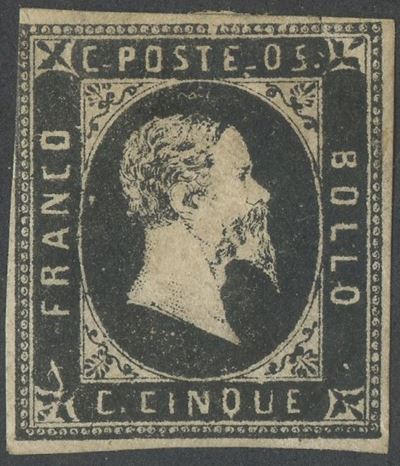 Sardegna / i Emissione - 5 Cent. N.1 Nuovo