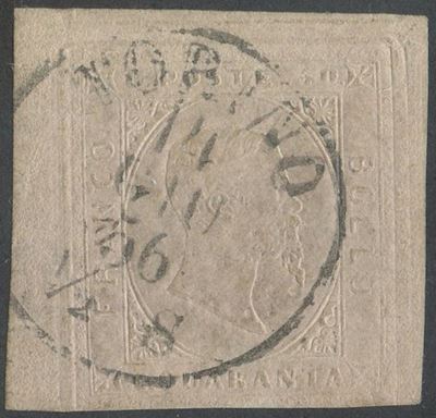 Sardegna / II Emissione - 40 Cent. Rosa Chiaro