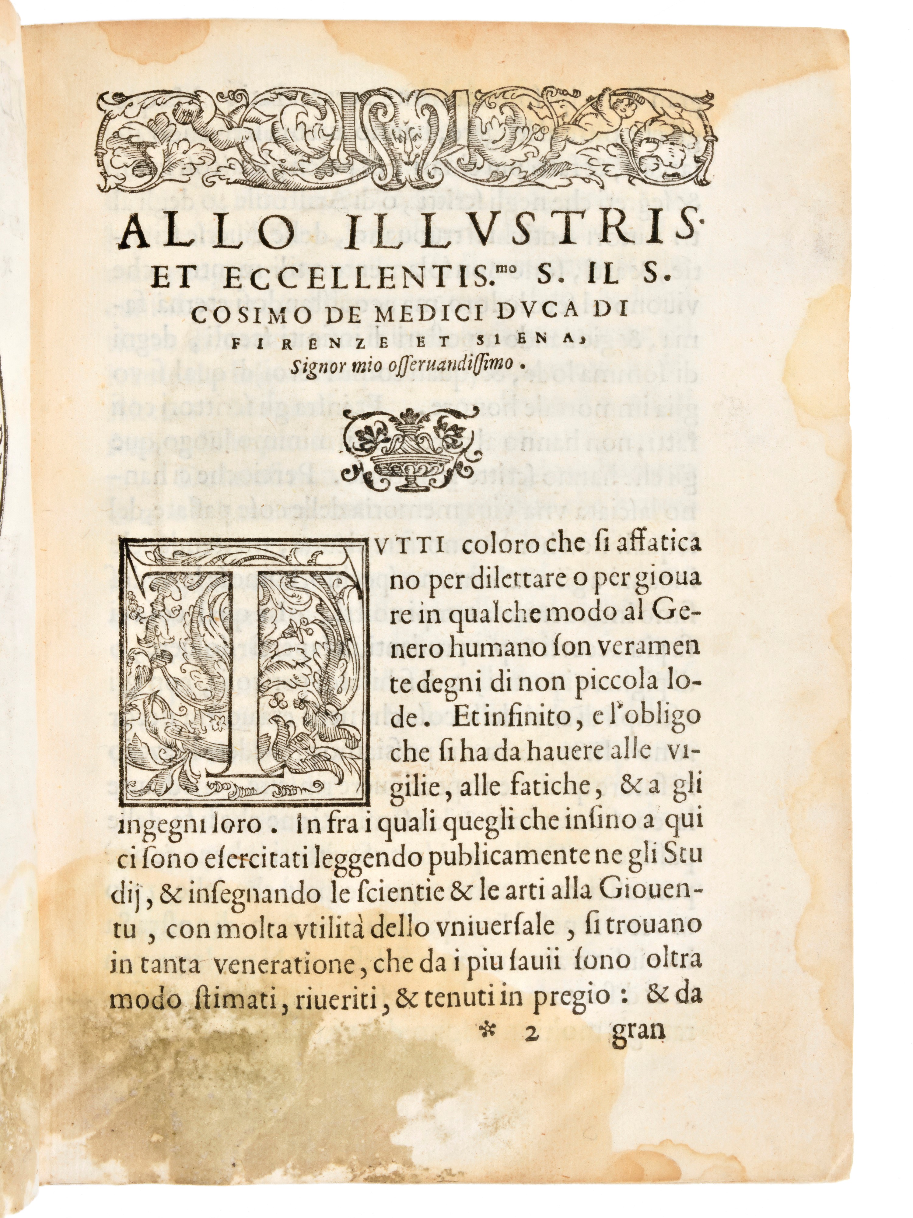 [storia] Giambullari, Pierfrancesco : Historia Delll'europa. in Venezia, Francesco Senese 1566