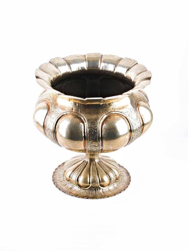 Vaso italiano in argento