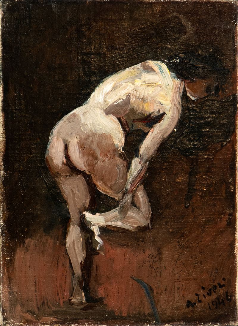 Alberto Ziveri - Nudo di Schiena