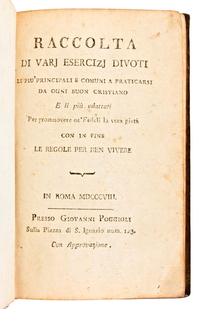[cristianesimo] Set di 3 Eleganti Rilegature. Opere di Predicazione, Devozione e Meditazione del ...