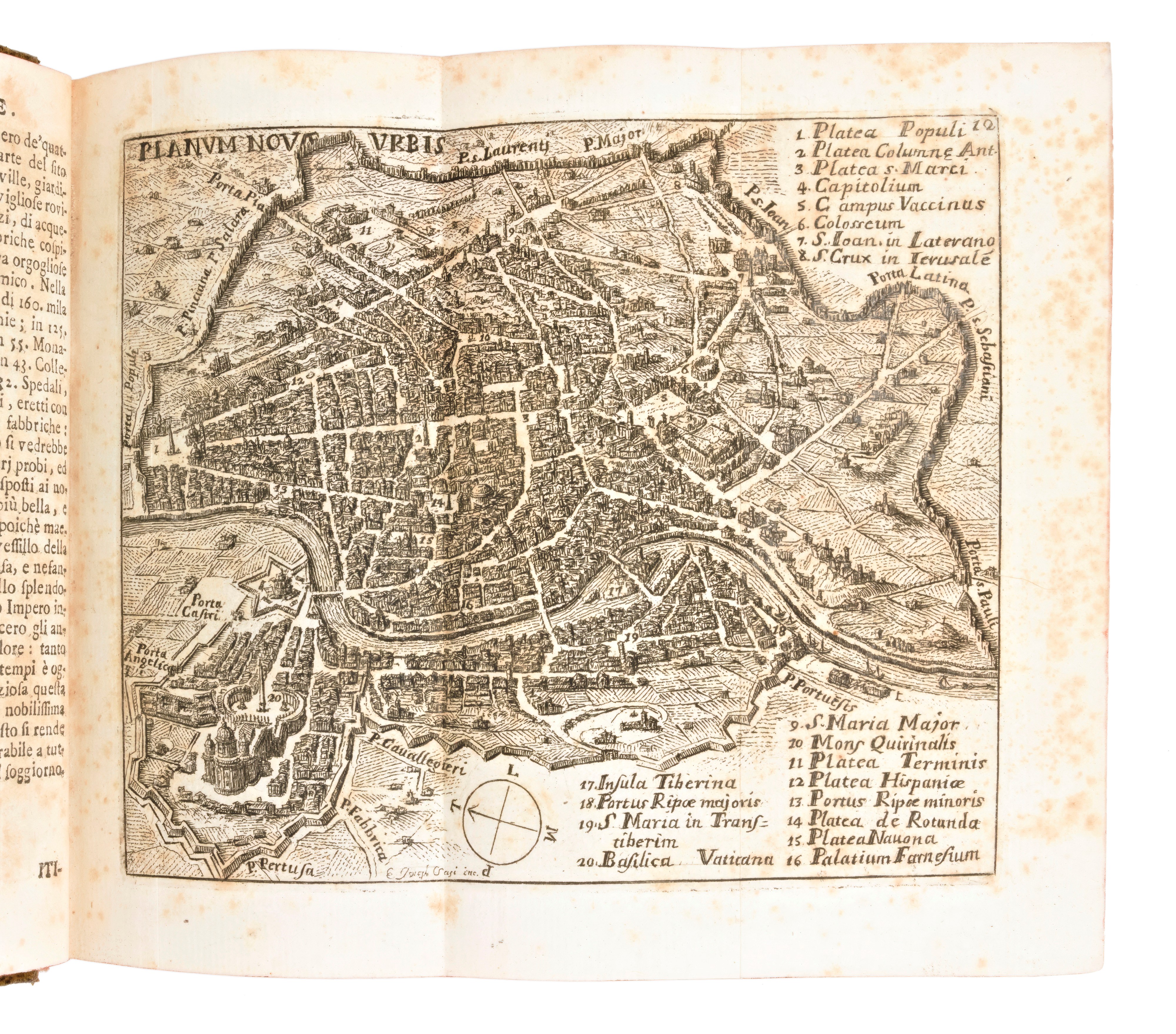 [ROMA/GUIDA] Vasi, Giuseppe : Itinerario istruttivo diviso in otto giornate per ritrovare con fac...