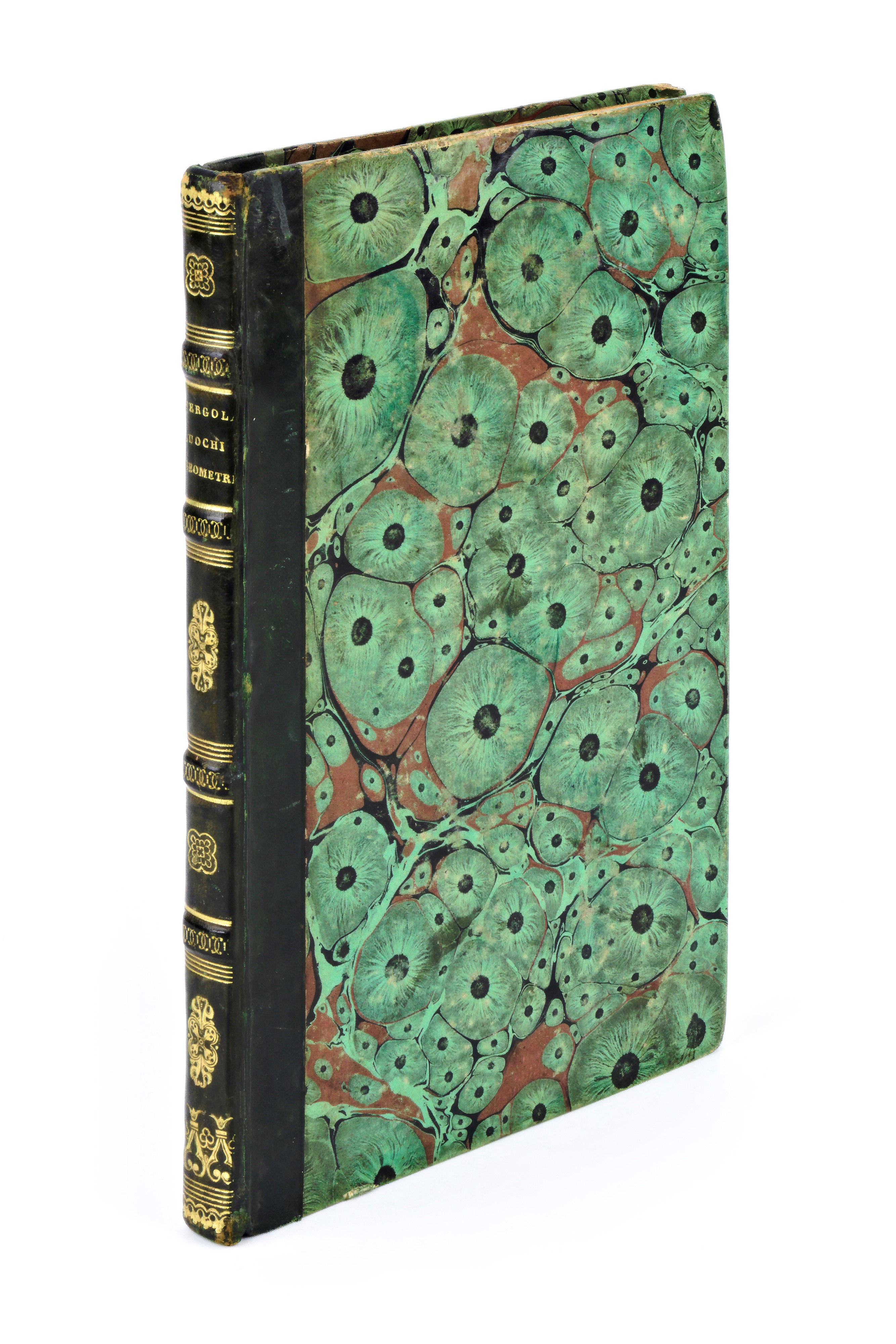 [Geometria] Fergola, Nicola : Trattato analitico de' luoghi geometrici di Nicola Fergola. Napoli,...