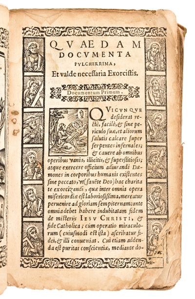 [esorcismo] Menghi, Girolamo : Compendio Dell'arte Essorcistica, ... in Macerata, Appresso Sebast...