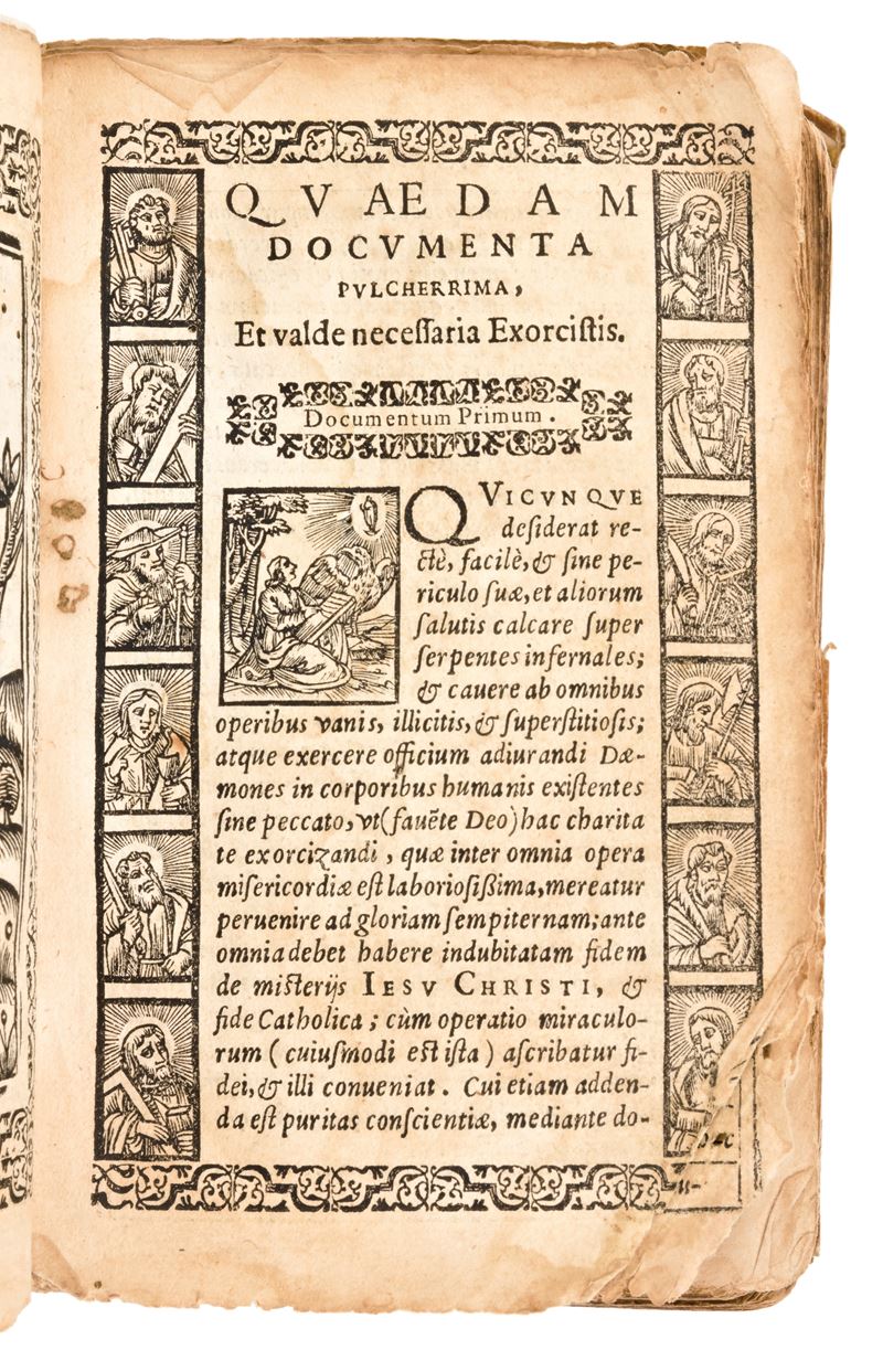 [esorcismo] Menghi, Girolamo : Compendio Dell'arte Essorcistica, ... in Macerata, Appresso Sebast...