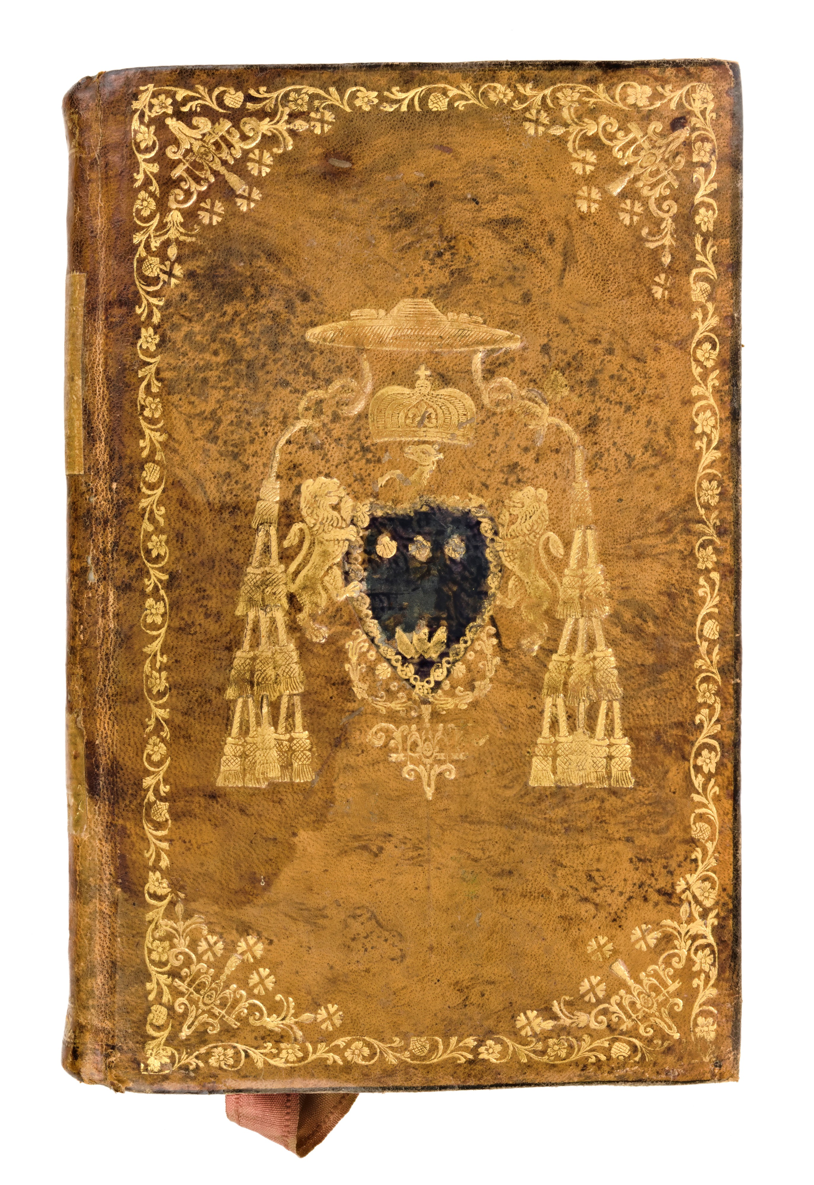 [legatura alle Armi] De Folgore, Gaetano : Institutiones Theologicae Ad Usum Studiosae Juventutis...