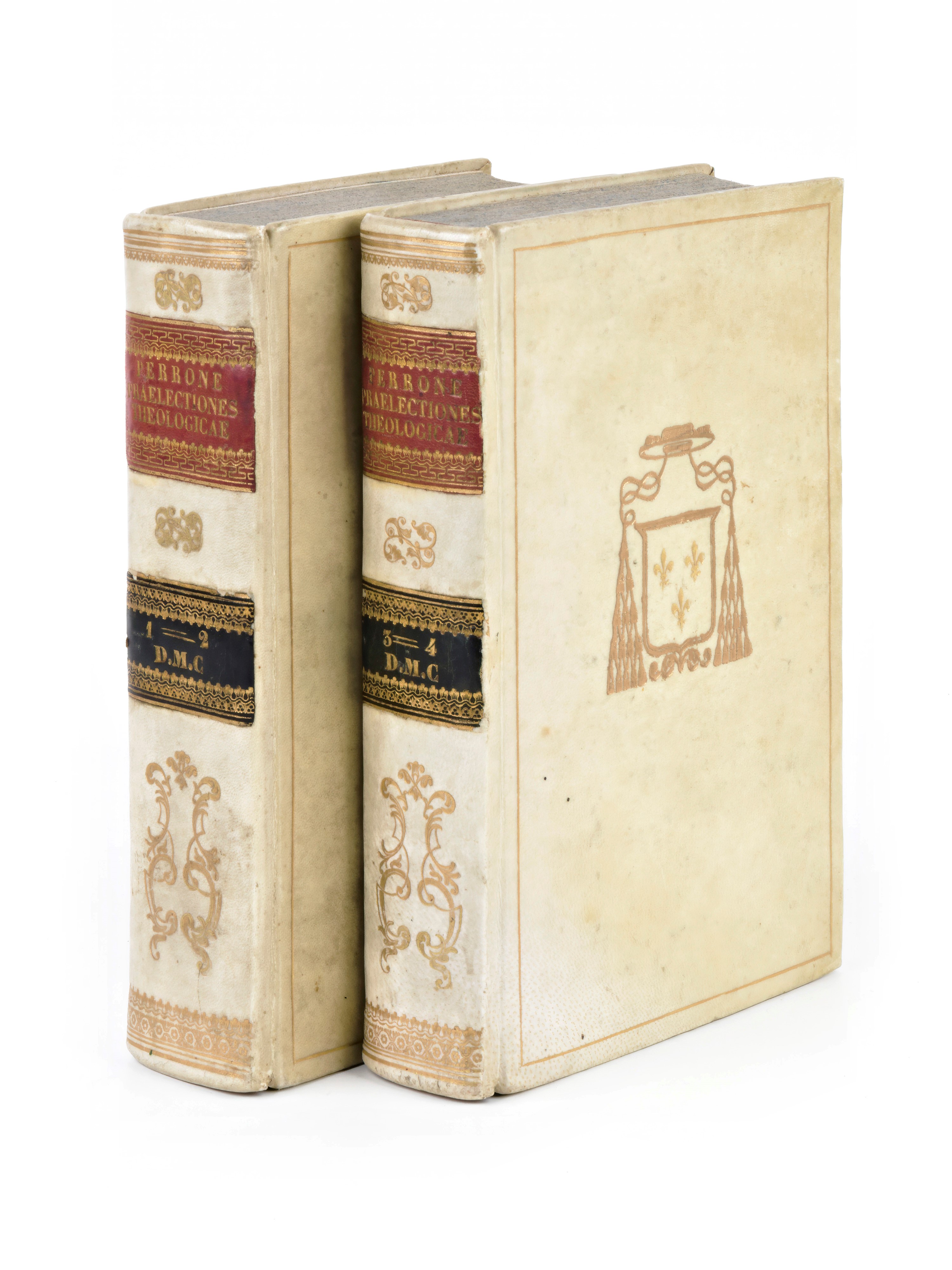 [legatura alle Armi] Perrone, Joannes : Praelectiones Theologicae Quas Habebat in Collegio Romano...