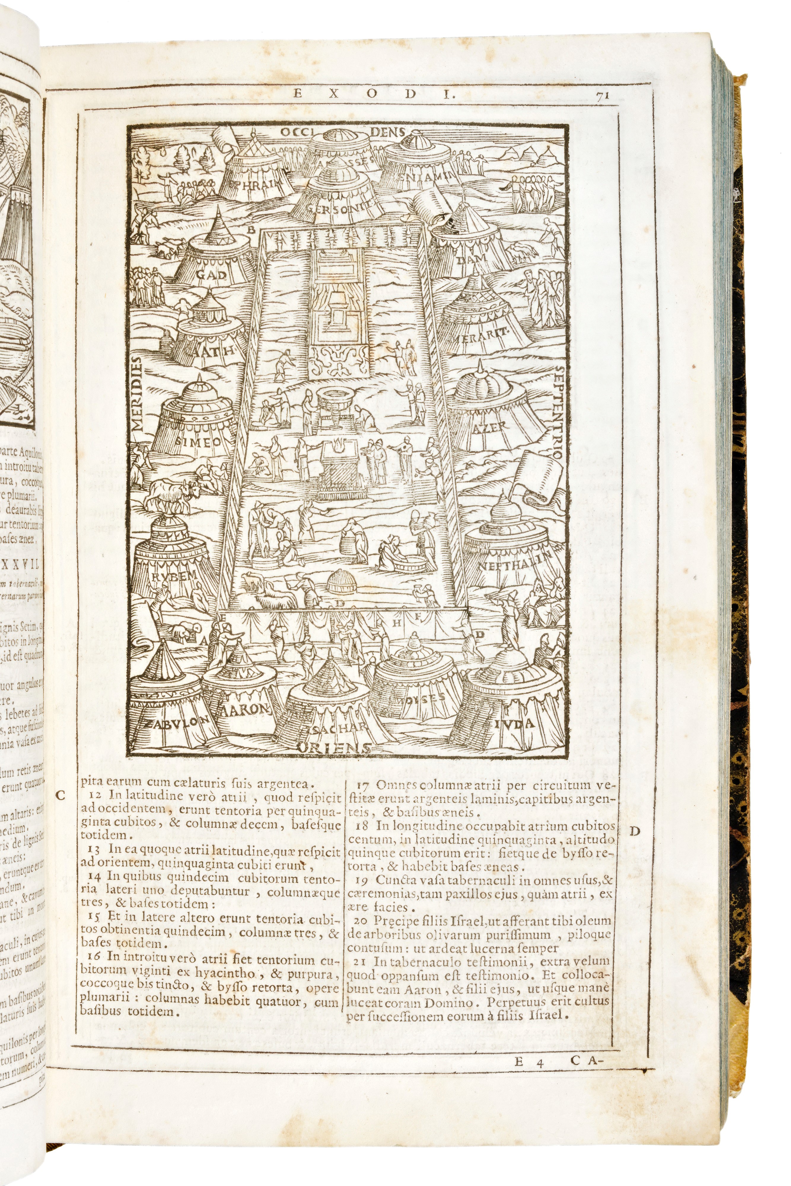 [bibbia Figurata] Biblia Sacra Vulgatae Editionis. in Venetia, N. Pezzana, 1706