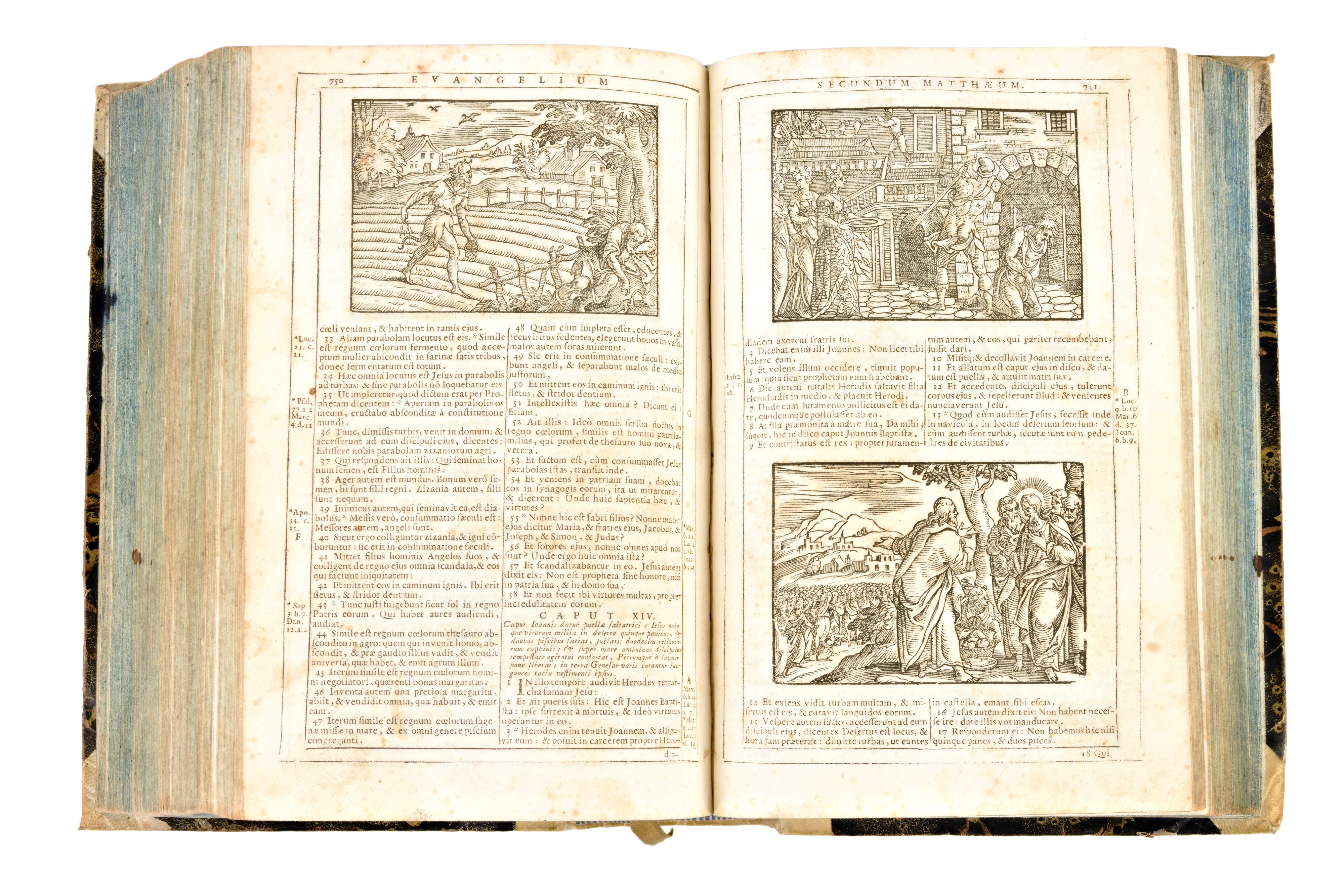 [bibbia Figurata] Biblia Sacra Vulgatae Editionis. in Venetia, N. Pezzana, 1706