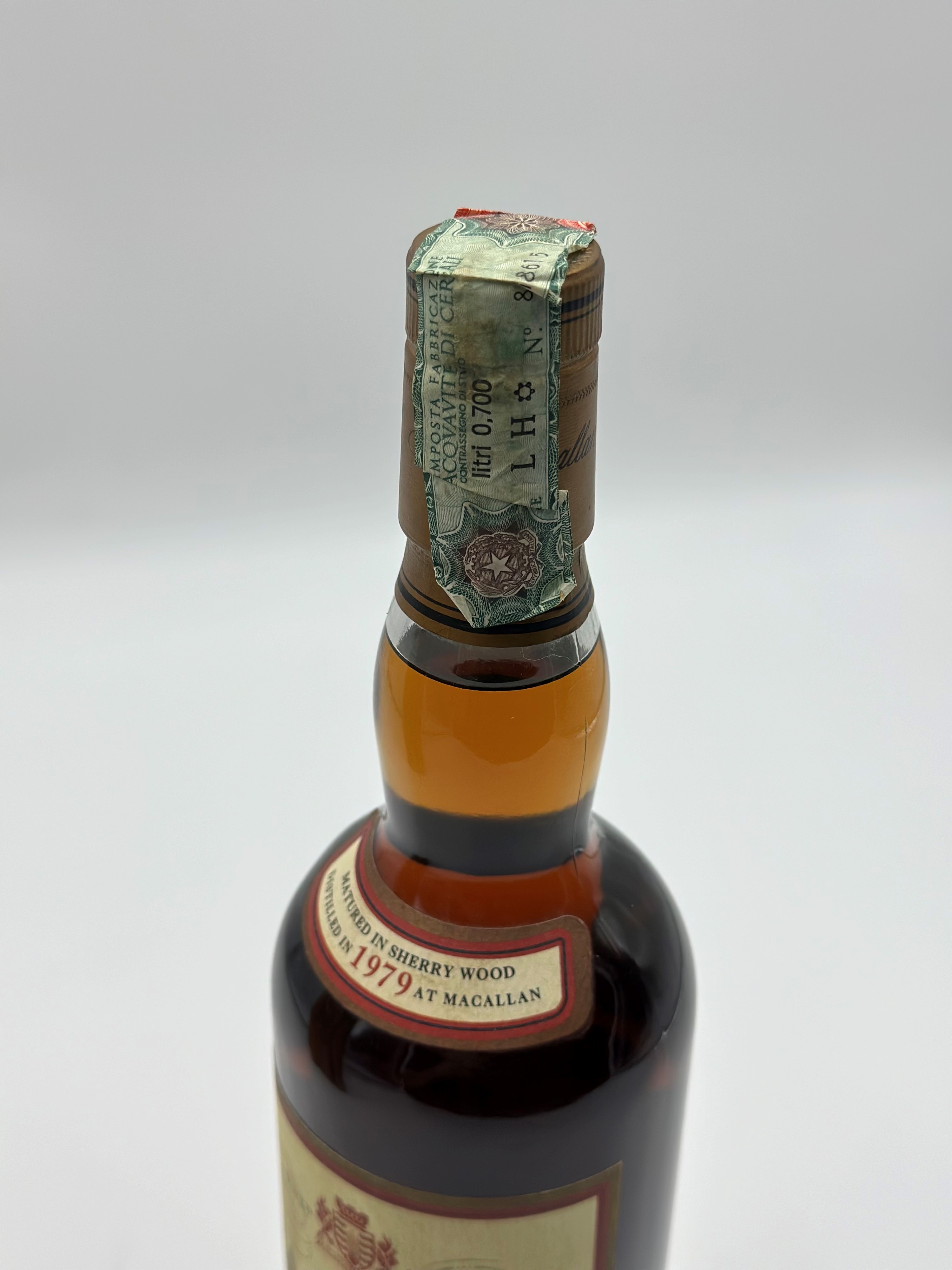 Whisky Gran Reserva 18 YO Single Malt Macallan 1979 1 Bot