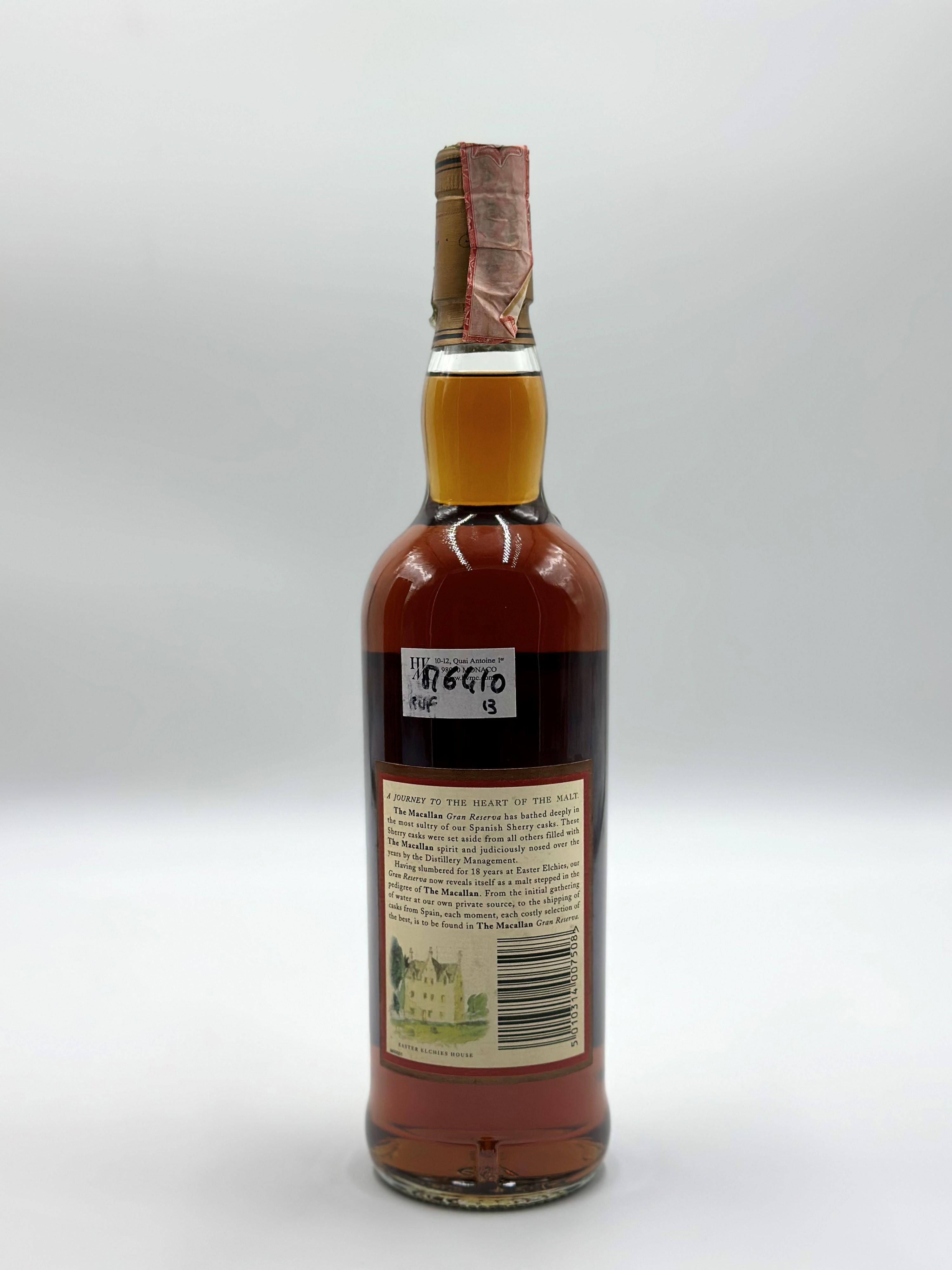 Whisky Gran Reserva 18 YO Single Malt Macallan 1979 1 Bot