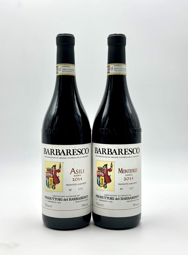 Produttori del Barbaresco, Barbaresco Riserva Montefico - Barbaresco Riserva Asili