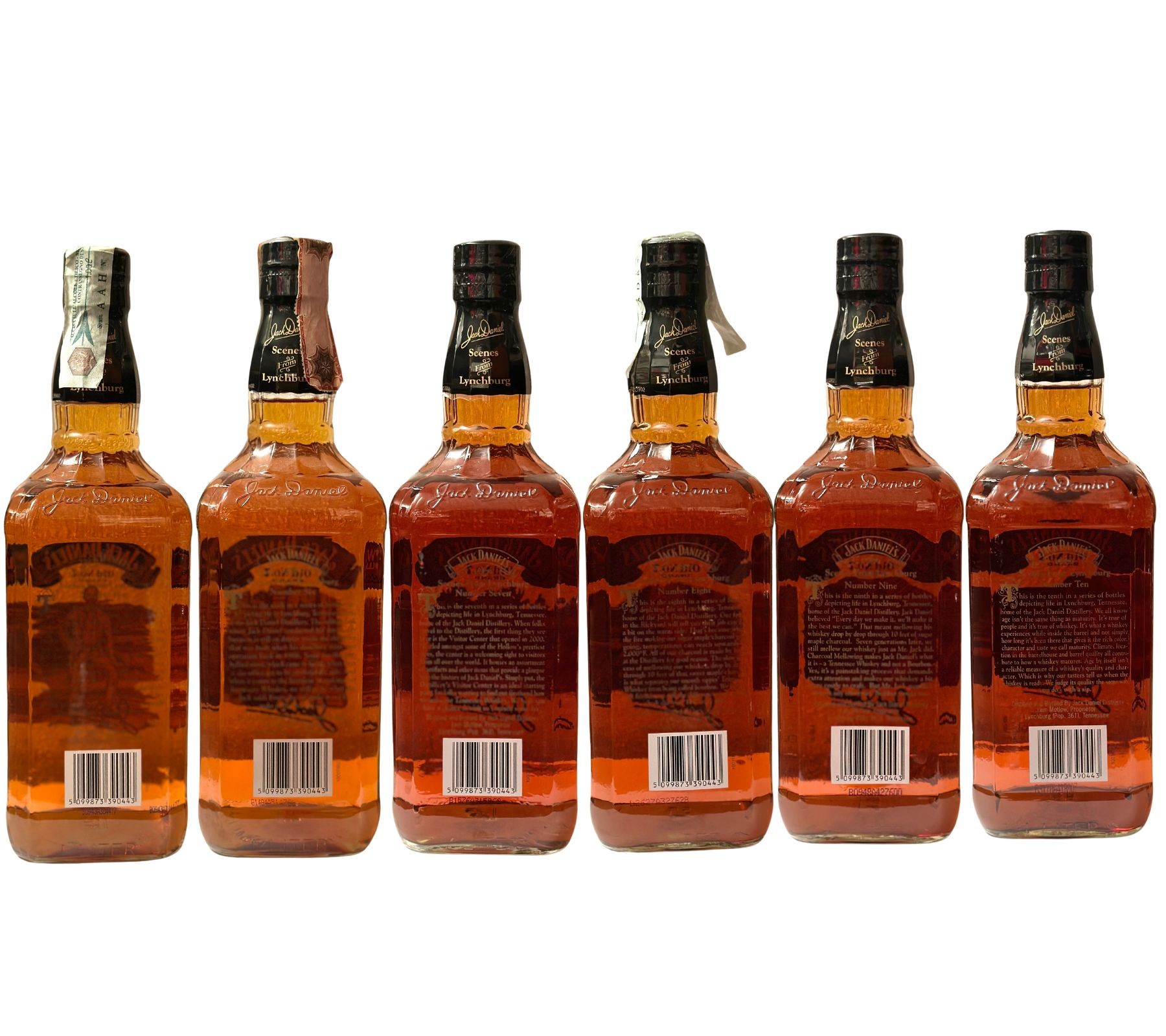 Jack Daniel’s, Scenes From Lynchburg – Bottiglie N°5-6-7-8-9-10