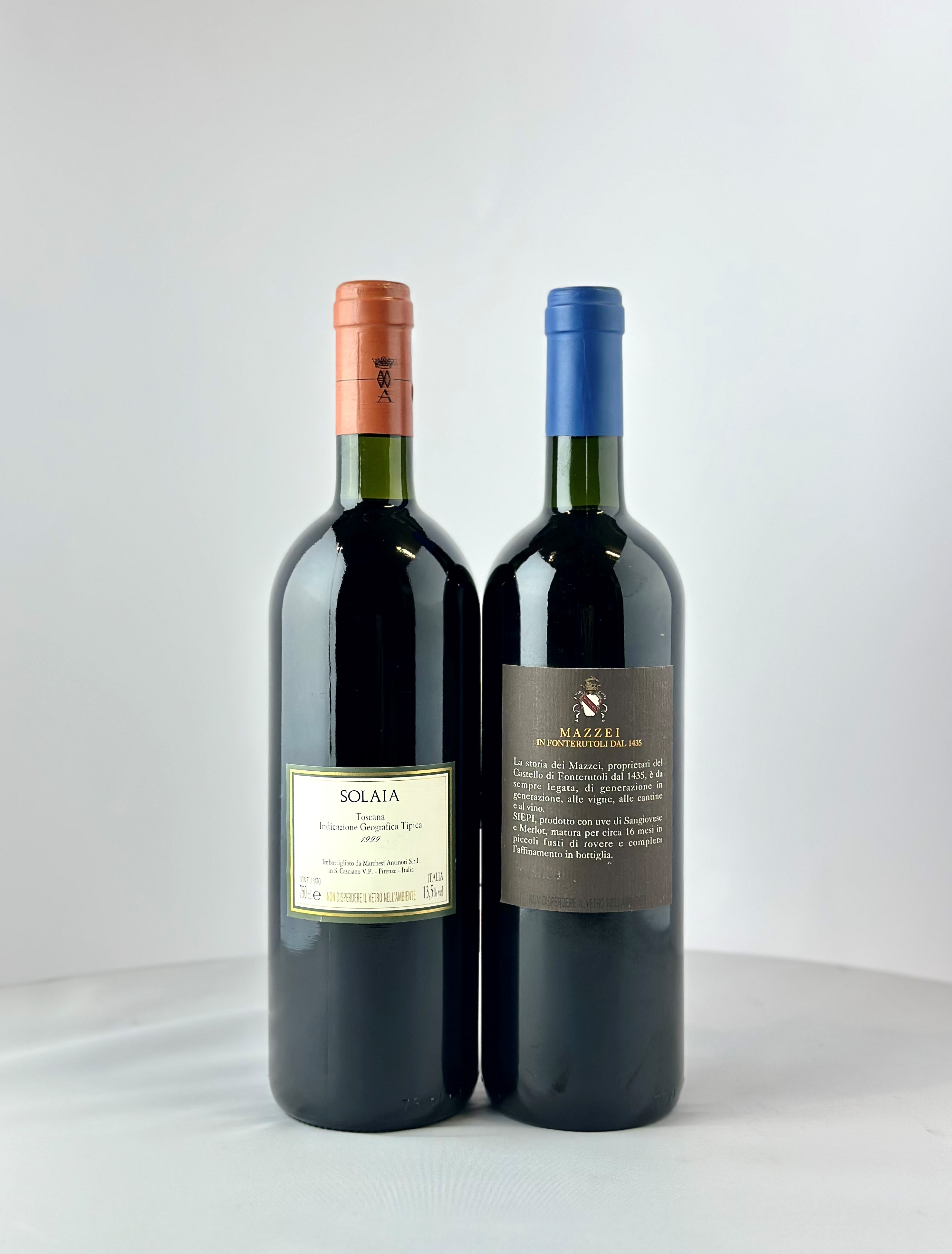 Marchesi Antinori, Solaia - Mazzei, Castello di Fonterutoli Siepi