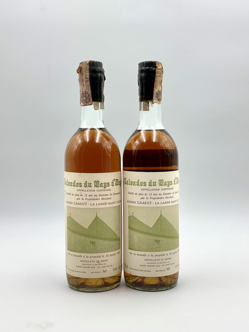 Adrien Camut, Calvados Pays D'auge 12 Yo e 13 Yo