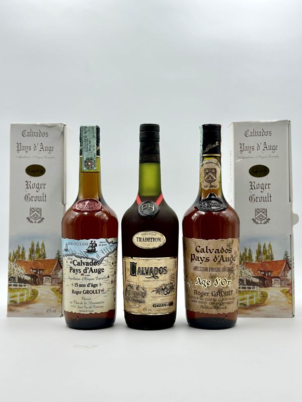 Roger Groult Age d'Or Pays d'Auge Calvados - Roger Groult 15 Years Pays d'Auge Calvados - Calvados Tradition 15 Years