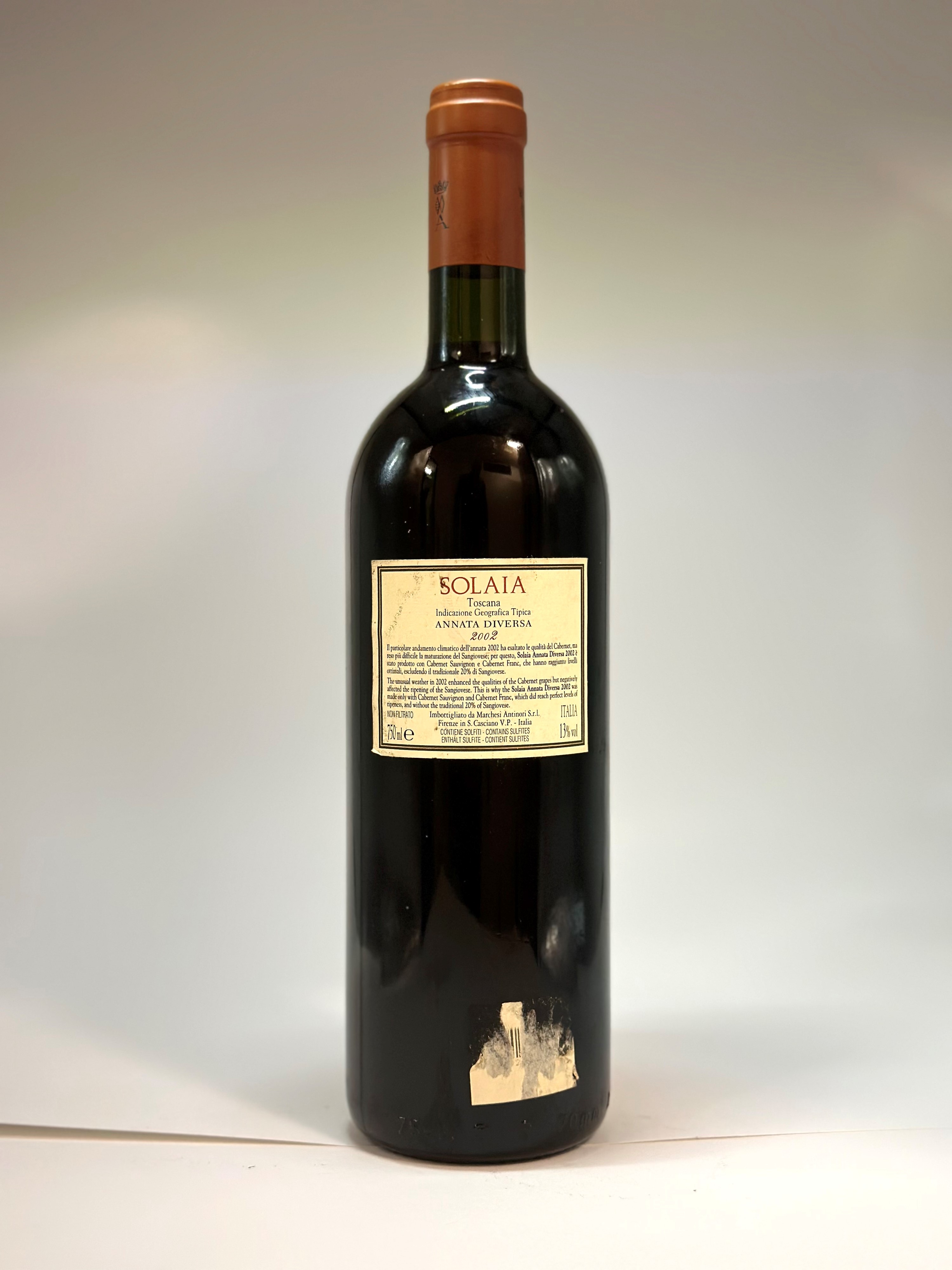 Marchesi Antinori, Solaia Annata Diversa