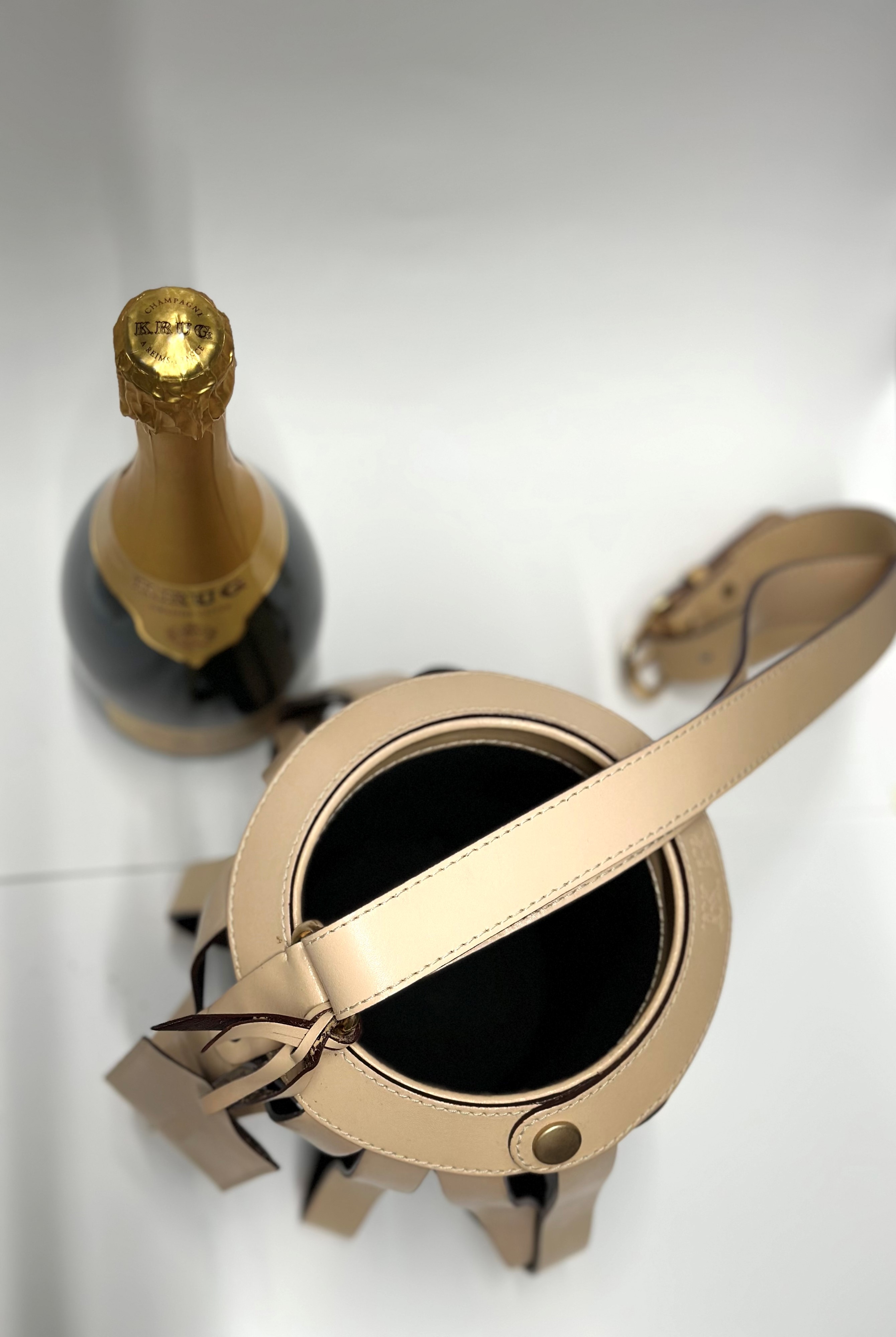 Krug Grand Cuvée e Tracolla Porta Bottiglia