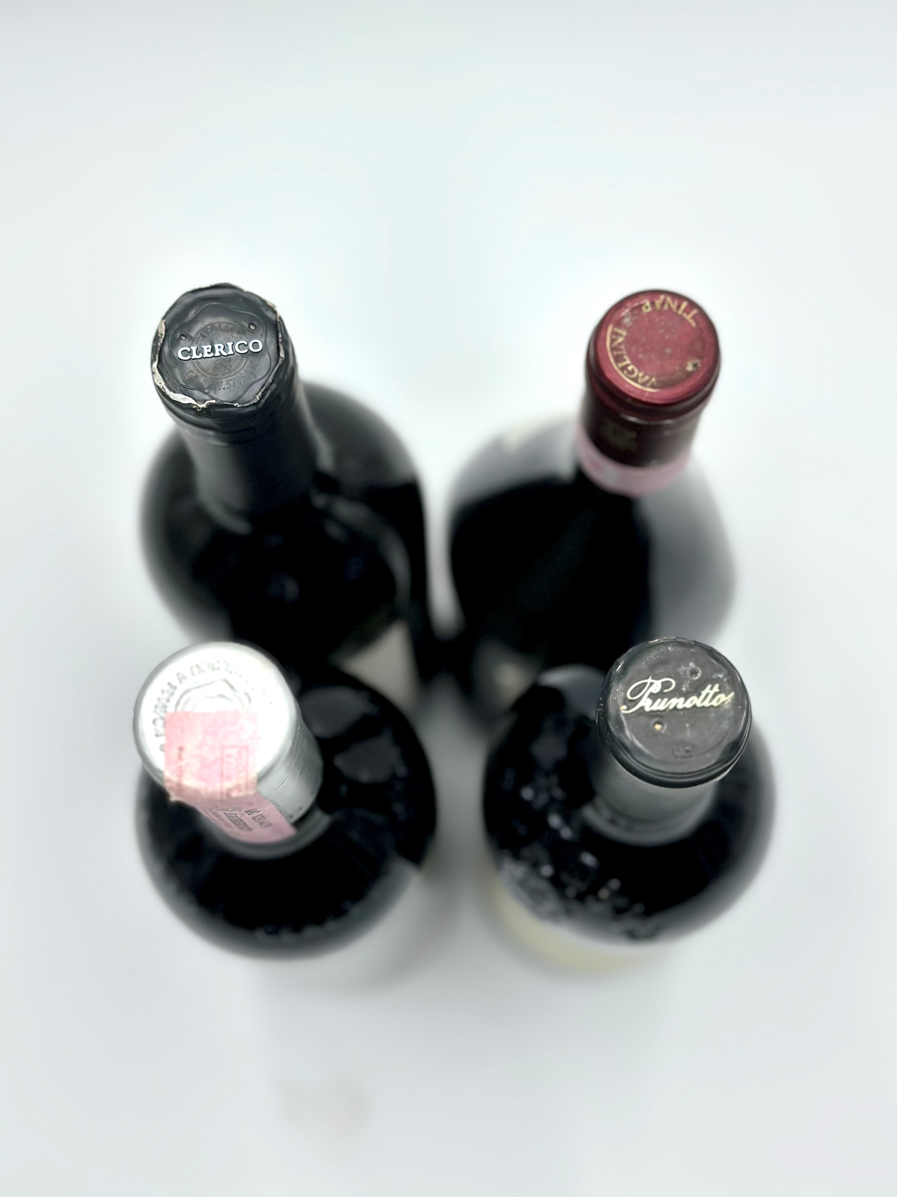 Ceretto, Barbaresco Bernardot Bricco Asili - Clerico, Barolo Pajana - Travaglini, Gattinara - Pru...