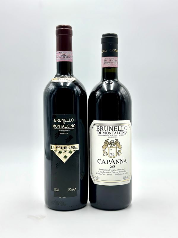 Capanna, Brunello di Montalcino - Le Chiuse, Brunello