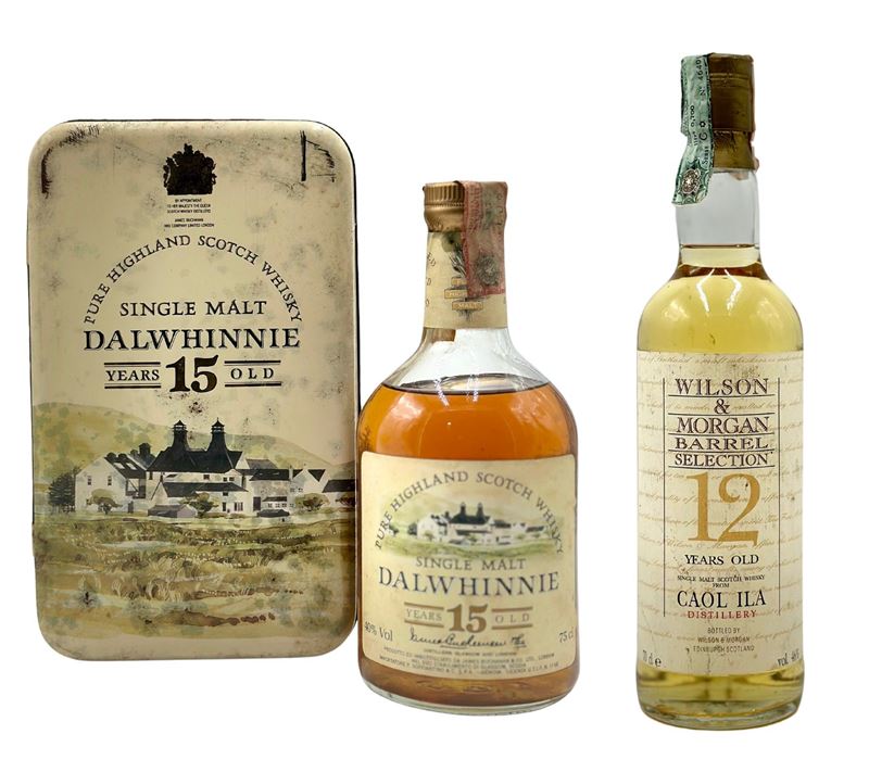 Wilson e Morgan Barrel Selection 12 Years Old Caol Ila - Dalwhinnie 15 Years Old