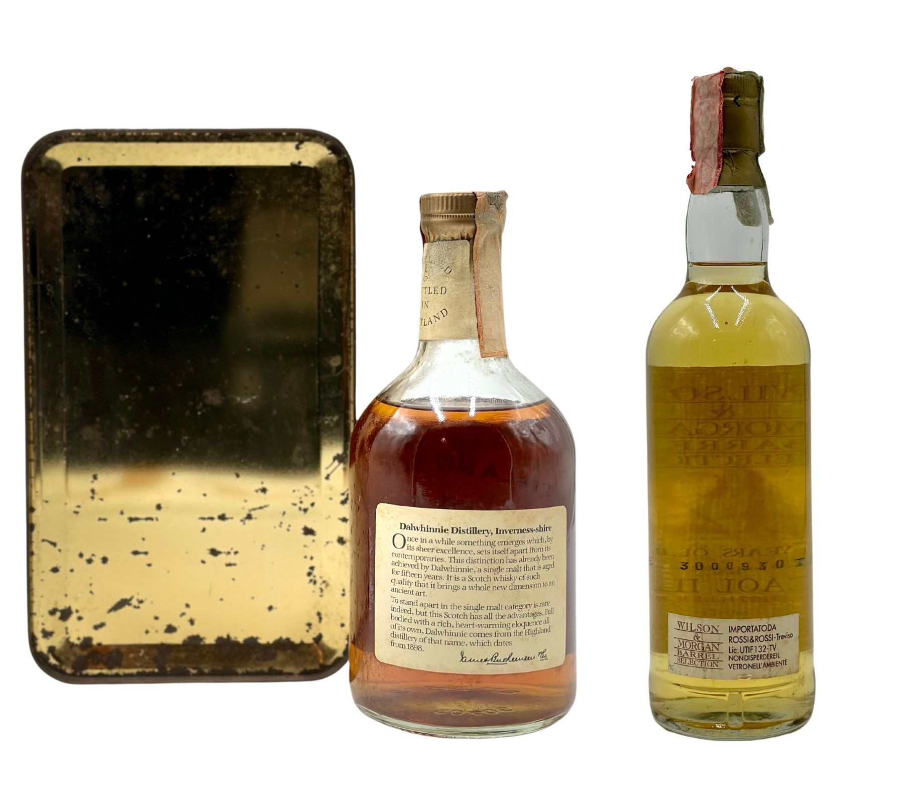 Wilson e Morgan Barrel Selection 12 Years Old Caol Ila - Dalwhinnie 15 Years Old
