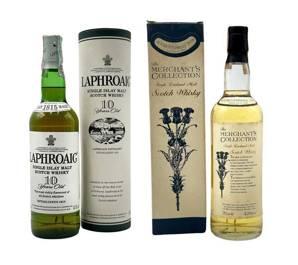 The Merchant's Collection Scotch Whisky 1978 - Laphroaig Scotch Whisky 10 Years Old