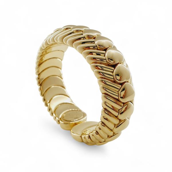 CHOPARD - Semi-rigid gold bracelet