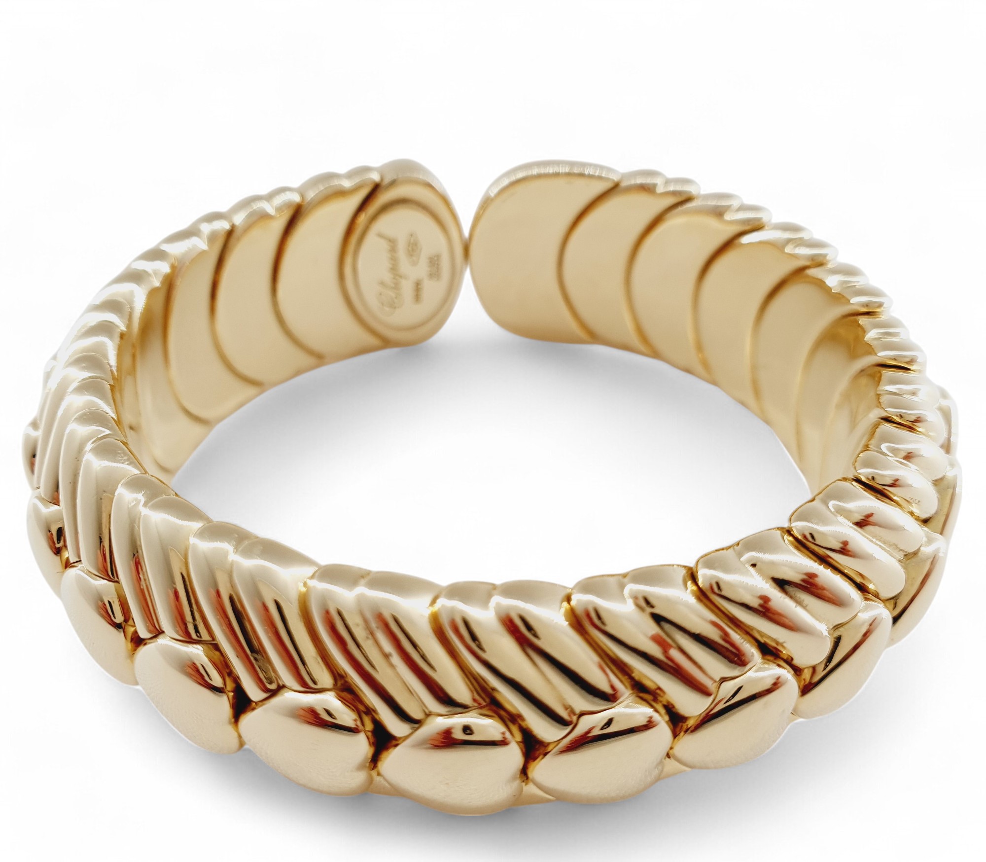 Bracciale semi-rigido in oro