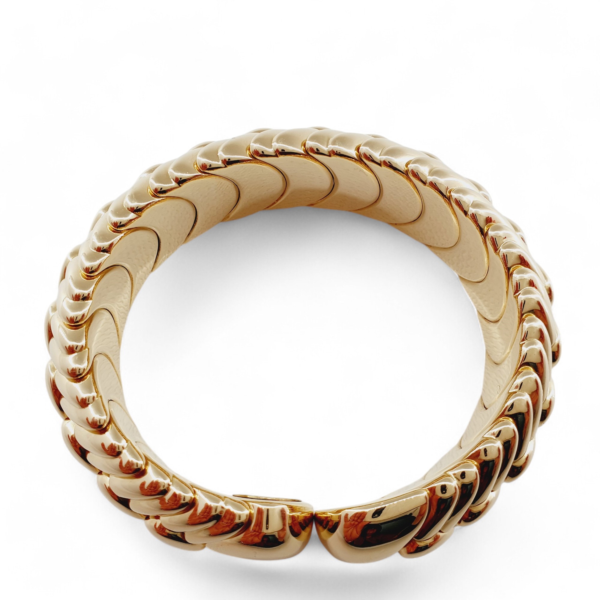 Bracciale semi-rigido in oro