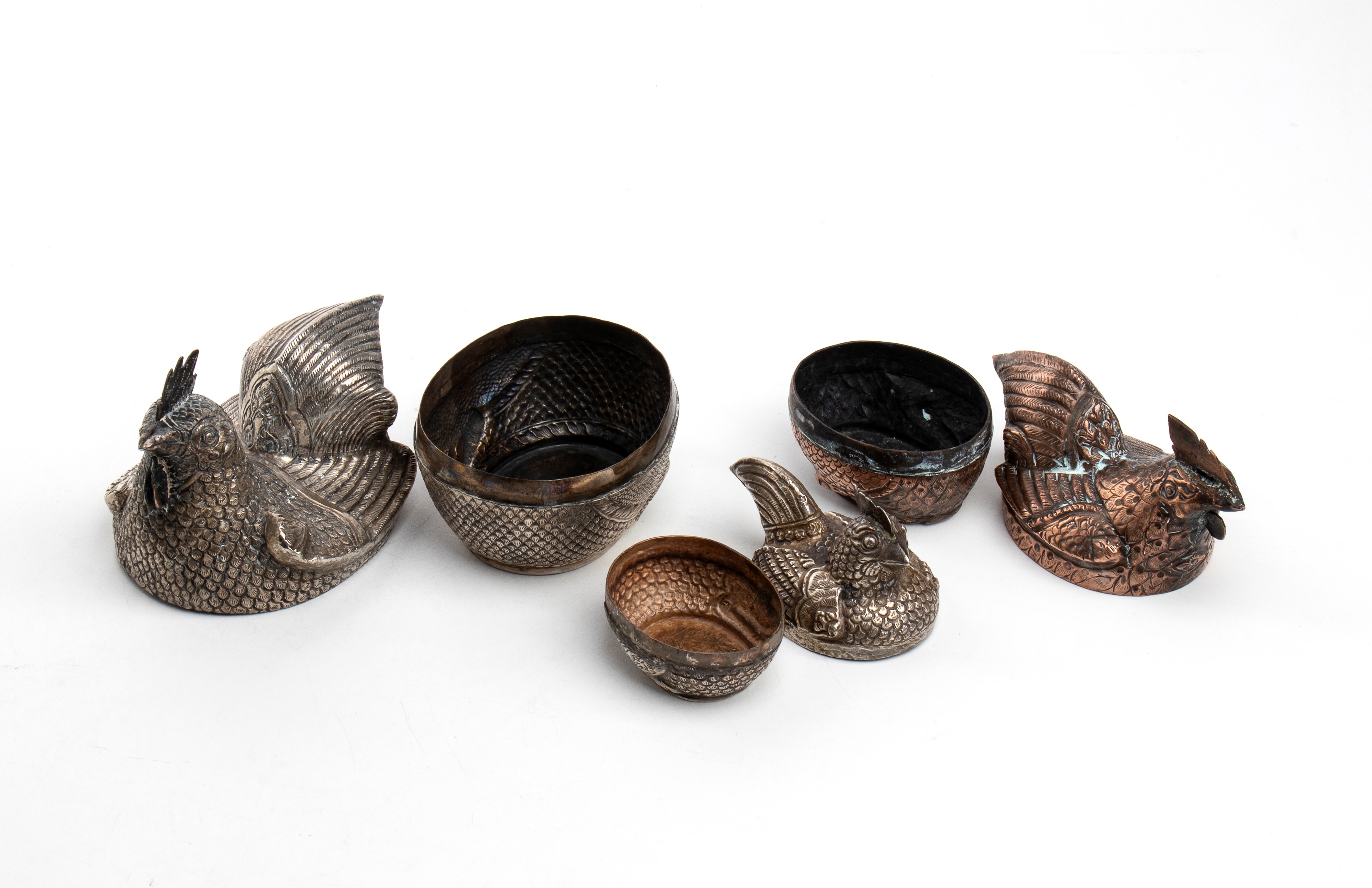 Tre scatole di betel cambogiane