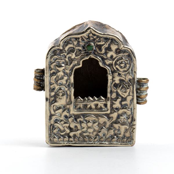 Tibetan solid silver Gau