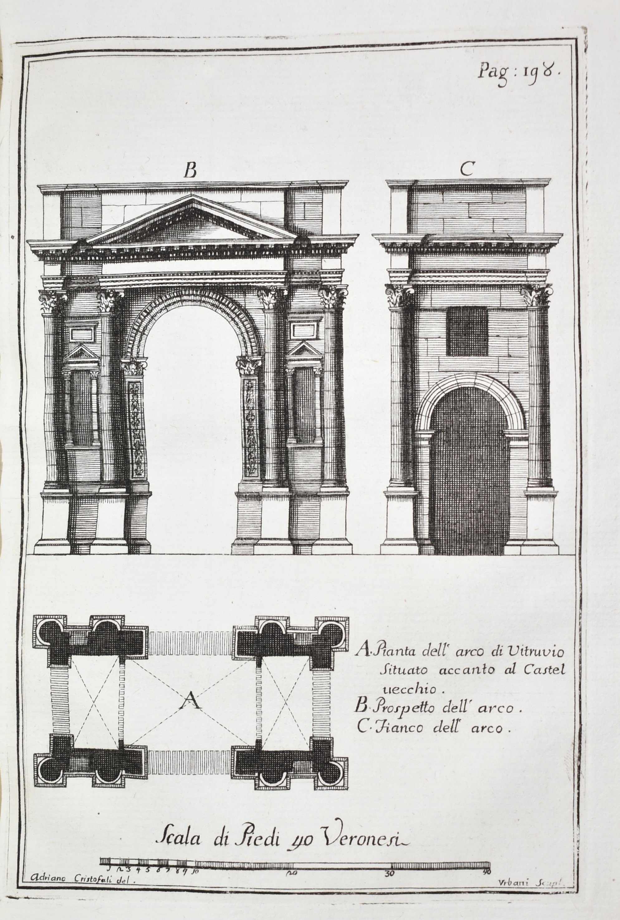 Zagata, Pietro / Biancolini, G.b. Cronica della Città di Verona Descritta da Pier Zagata; Ampliat...